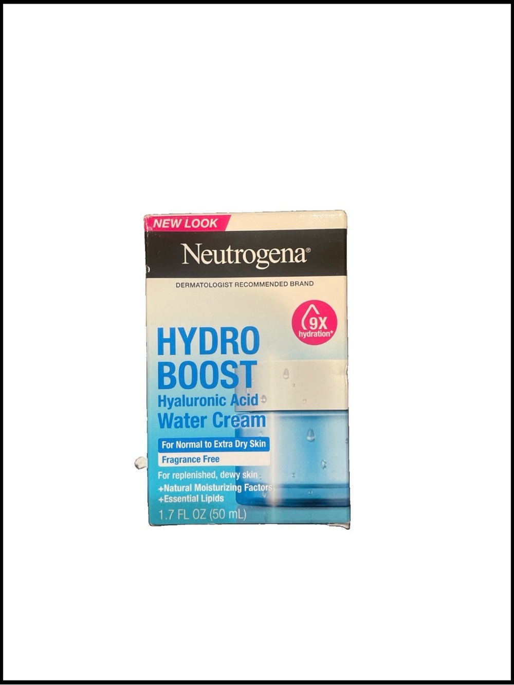 Neutrogena Hydro Boost Hyaluronic Acid Water Cream - Blue and White